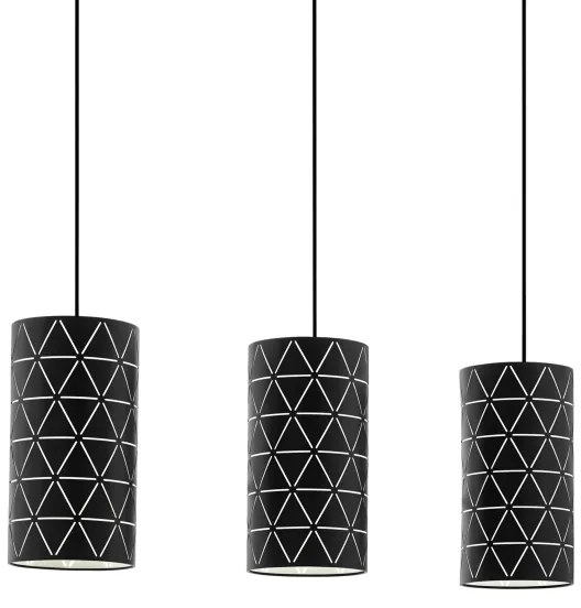 Eglo 98353 - Csillár zsinóron RAMON 3xE27/40W/230V