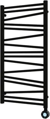 Radiátor elektromos SAT Lilon 97,5x50 cm fekete matt SATRALI975500EBL
