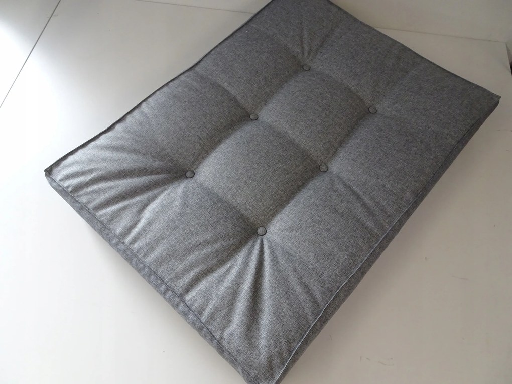 Raklapos párna 80 x 60 Silver 23 Szürke