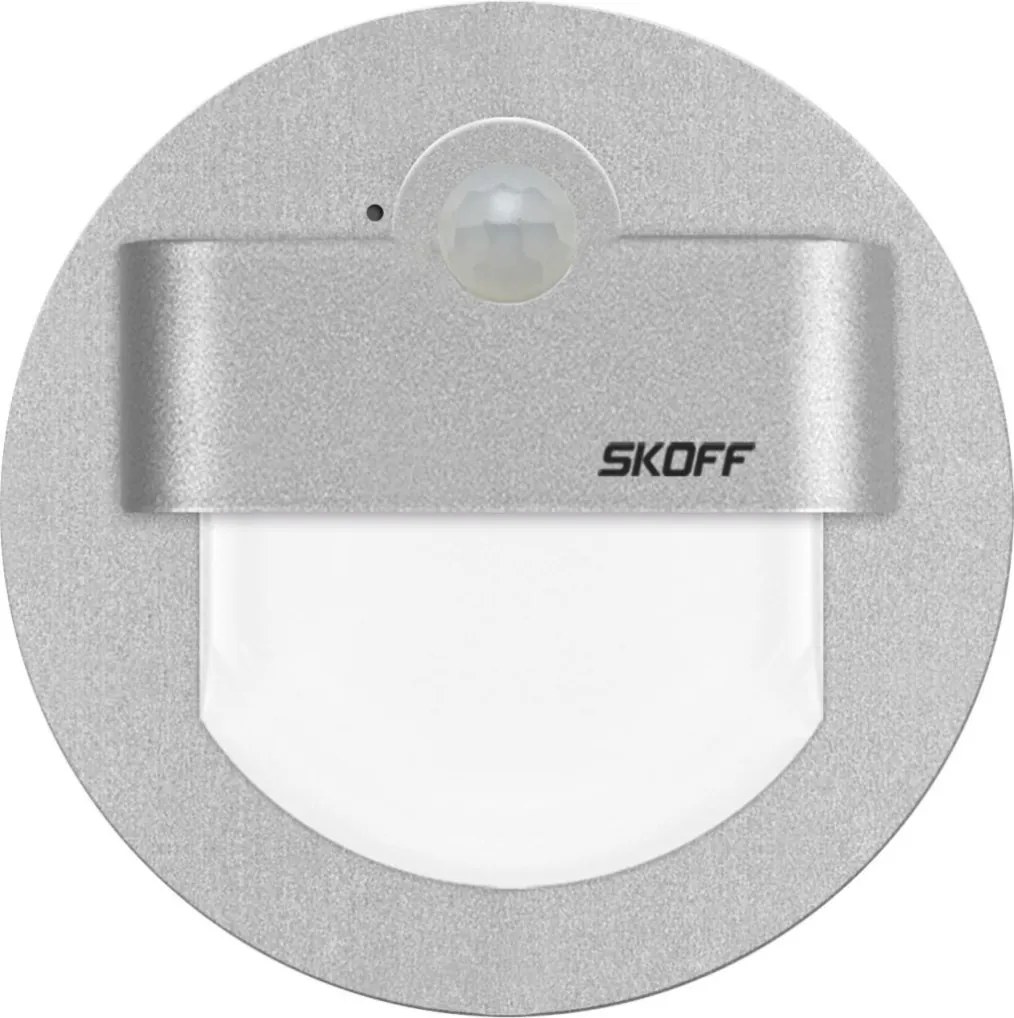 Skoff RUEDA LED PIR 120° MJ-RUE-G-W-1-ML-ML-01 Beépíthető lépcsőházi lámpa 6500K IP20