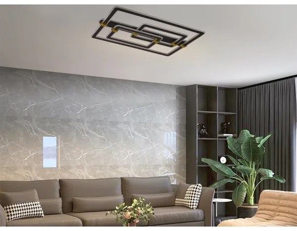 Dimmelhető LED mennyezeti lámpatest LED/280W/230V 3000-6500K + távirányító