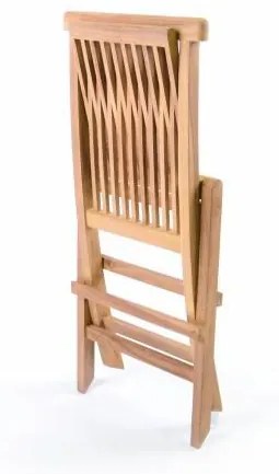 DIVERO® Kerti gyerekszék összecsukható tíkfa