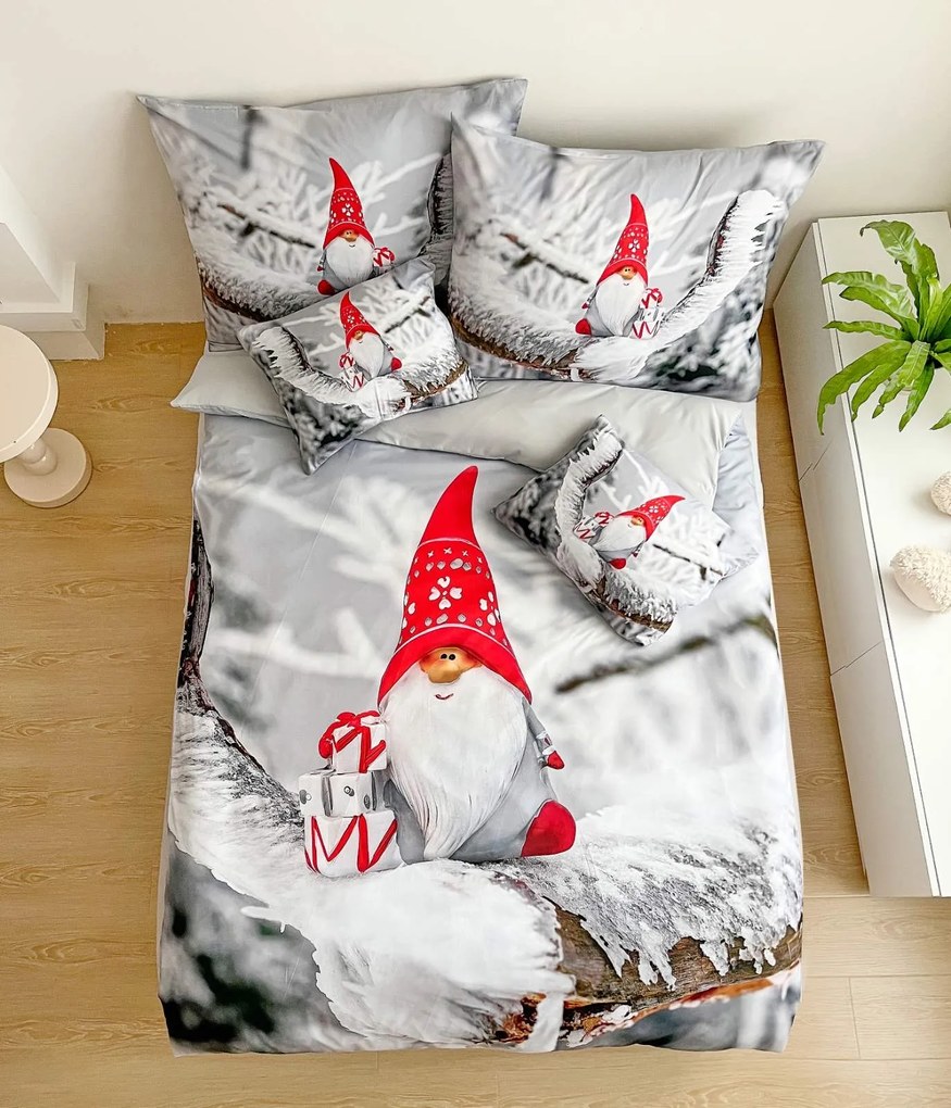 ŠKRIATOK fotó ágynemű Ágynemű mérete: 140x200 cm, A csomag tartalma: 7 Készletcsomagolás