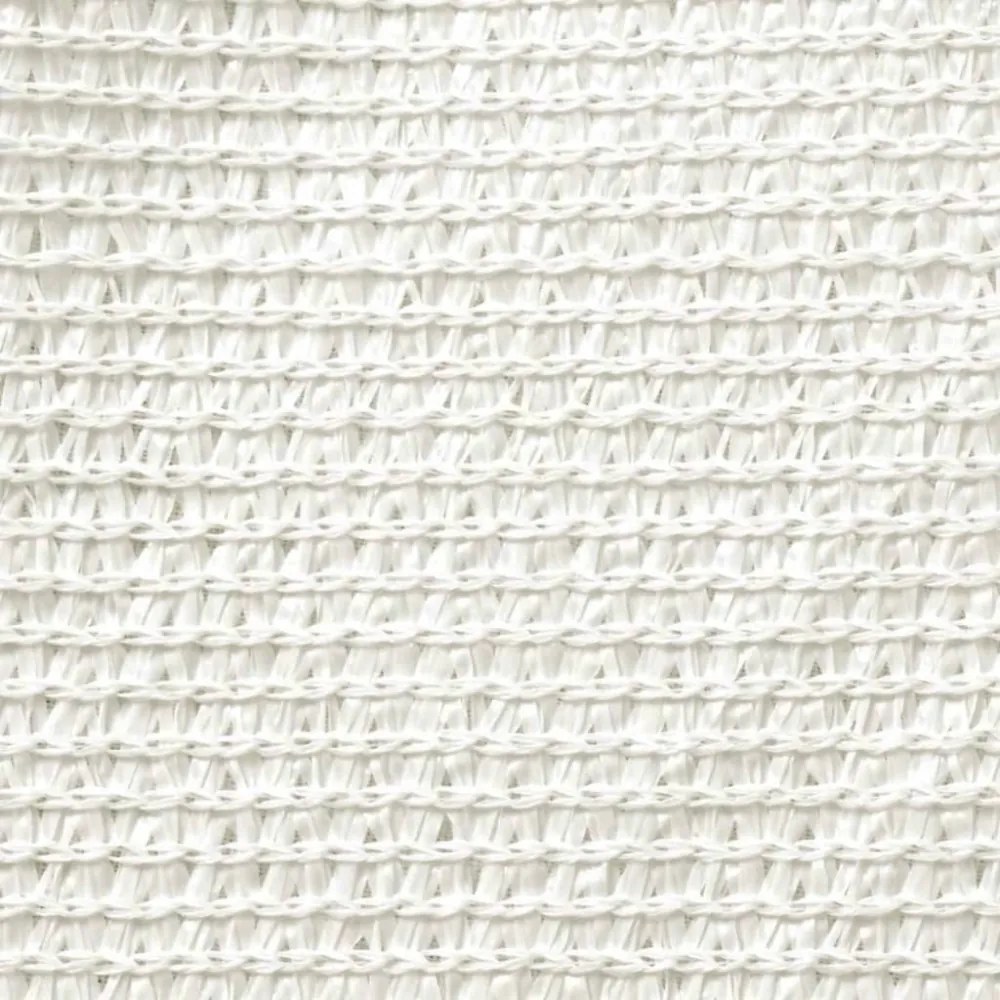 fehér HDPE napvitorla 160 g/m² 3 x 4 x 5 m