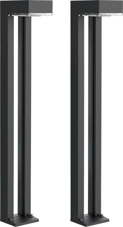 Viking - SZETT 2x LED napelemes lámpa LED/1W/3,7V IP44 3000K 2000 mAh