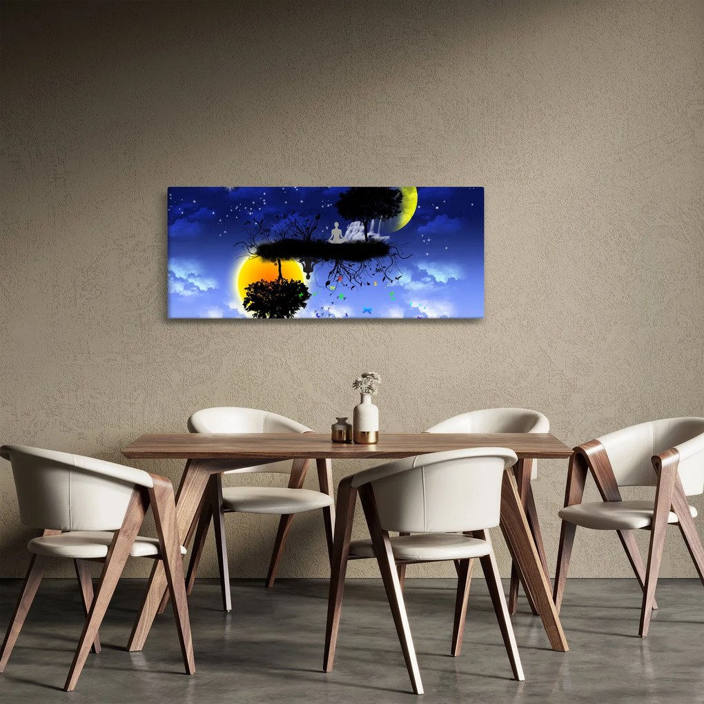 Kép - Az egyensúly tükröződése (120x50 cm)