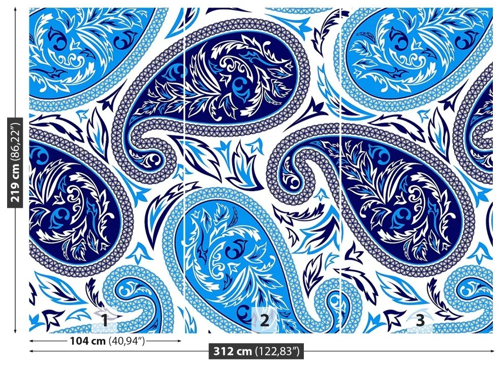 Fotótapéta keleti mintás 104x70 cm