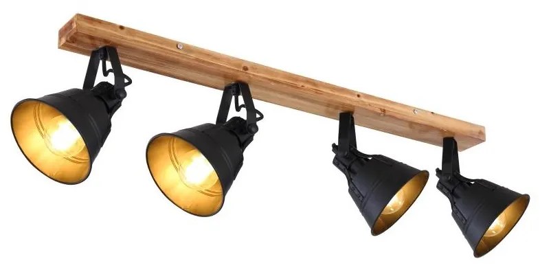 Globo 15466S-4 - Spotlámpa GÜNTHER 4xE27/60W/230V