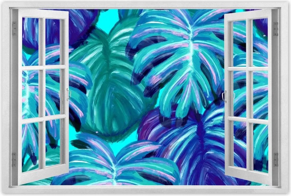 Poszterek 90x60 Monster levelek