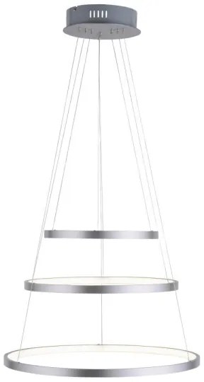 LED Szabályozható csillár zsinóron CIRCLE 1xLED/15W/230V + LED/20W + LED/25W