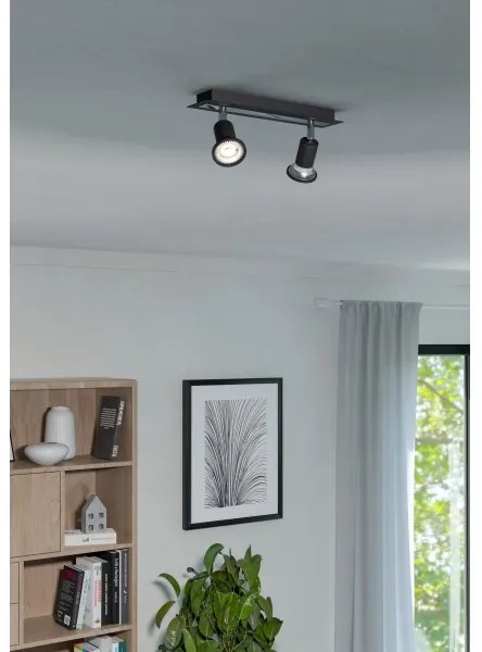 Eglo 94964 - LED Spotlámpa SARRIA 2xGU10-LED/5W/230V