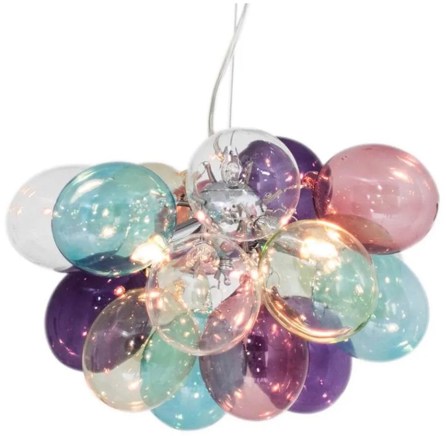 ByRydens 4200640-7000 - Csillár zsinóron GROSS 3xG9/5W/230V színes