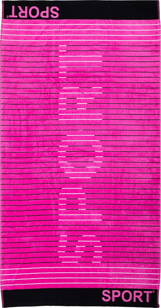 SPORT Strandtörölköző pink 165x90cm