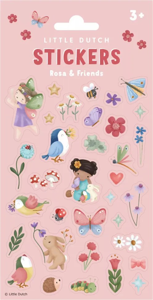 Little Dutch matrica - Rosa és Barátai