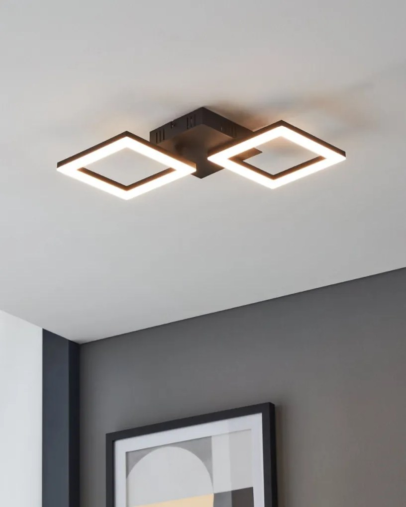 EGLO 900315 PARANDAY-Z Modern LED Mennyezeti Lámpa Fehér, Fekete LED IP20