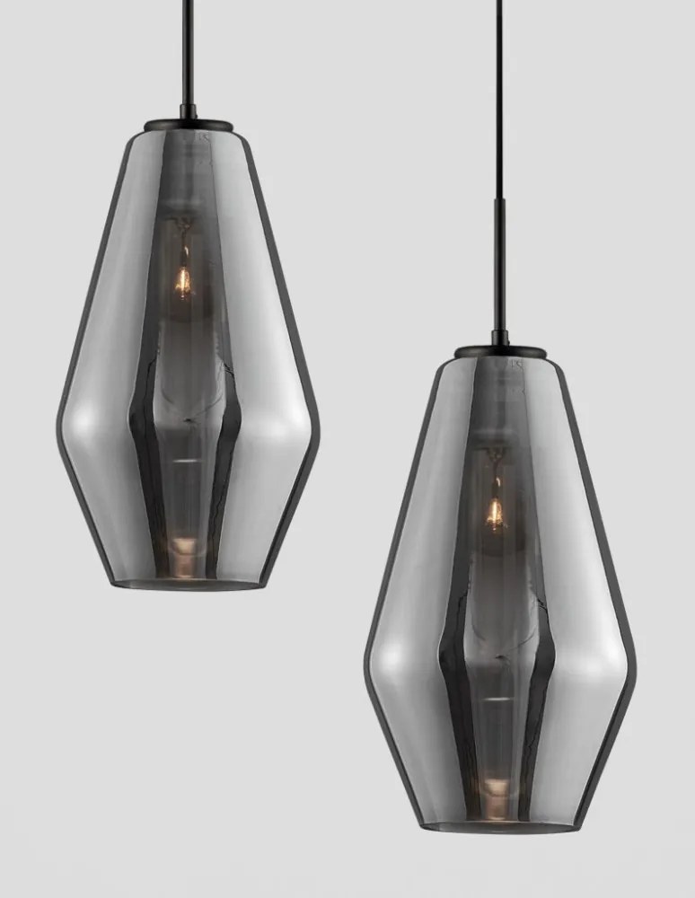 NOVA LUCE 9724101 VEIRO Egyágú Függesztett Lámpa Üveg E27 IP20
