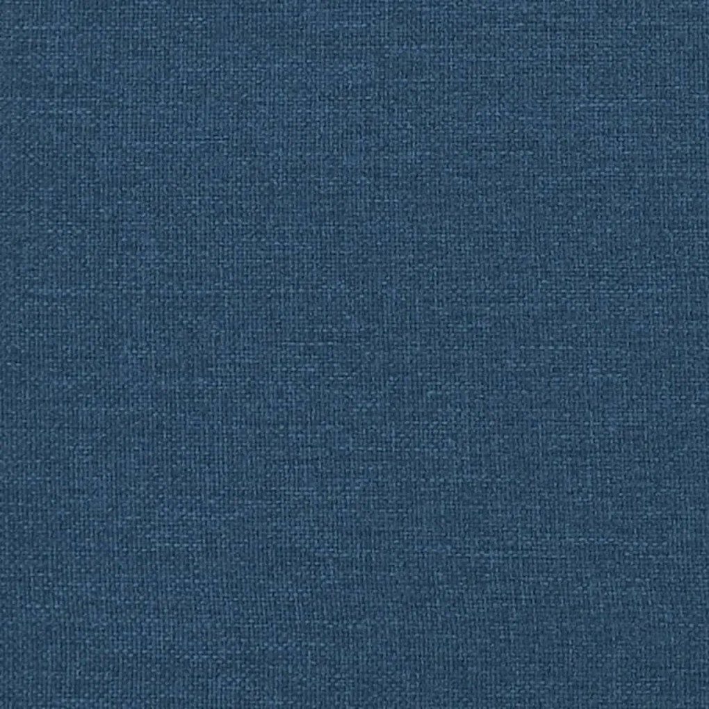 kék 2 személyes szövet Chesterfield kanapé