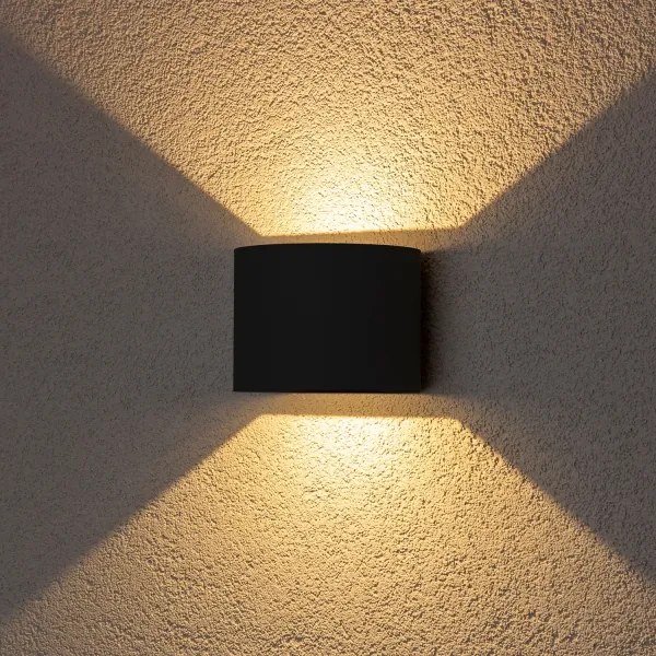 Brilagi - LED Kültéri fali lámpa RONDO LED/6W/230V IP54