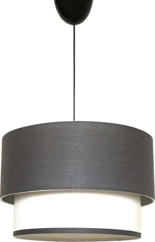 Opviq függőlámpa, antracit-fehér