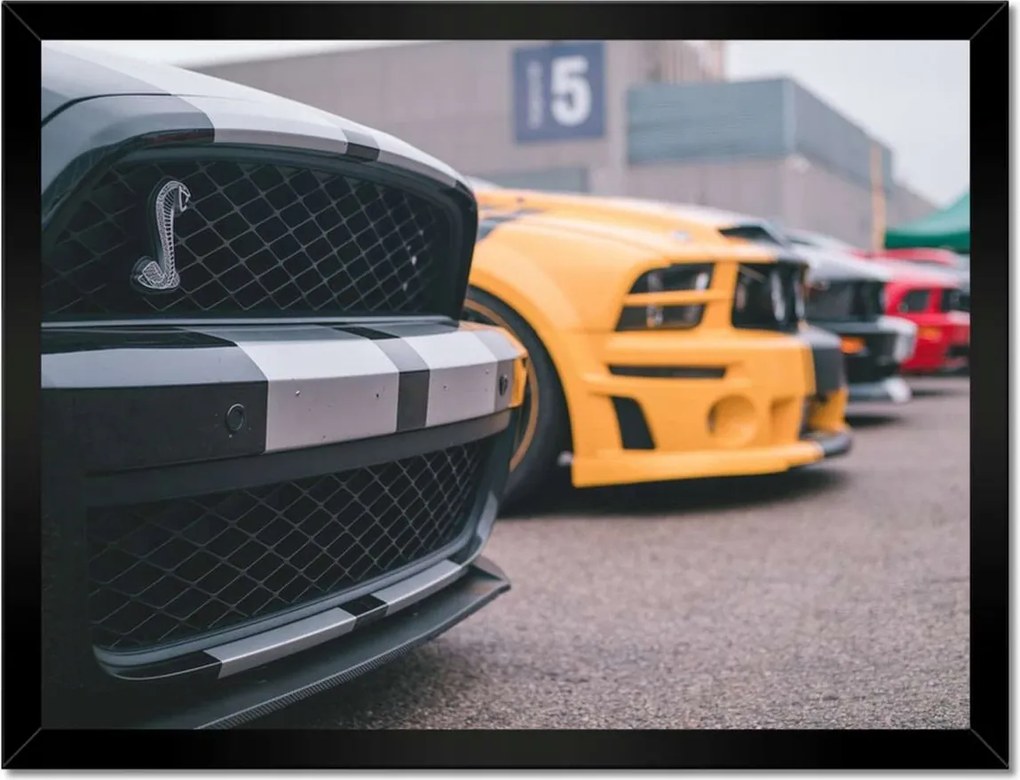 Poszterek keretben 40x30 Ford Mustang Autó