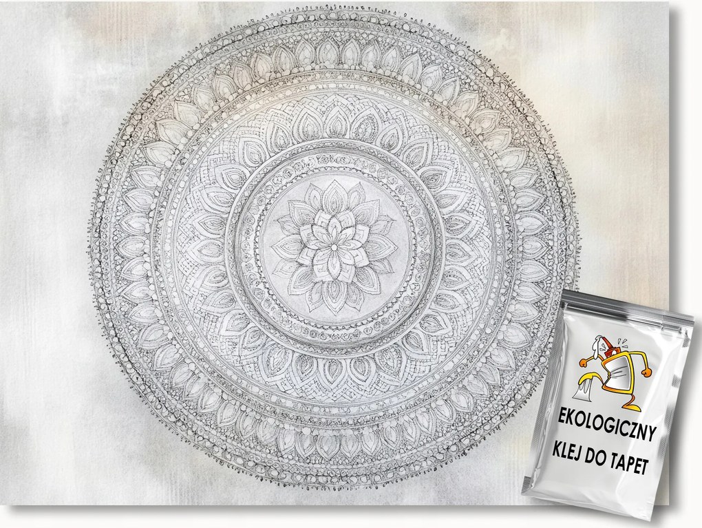 Fotótapéta Flizelina Grafika Mandala Harmónia Kaleidoszkóp 104x70,5 ragasztó