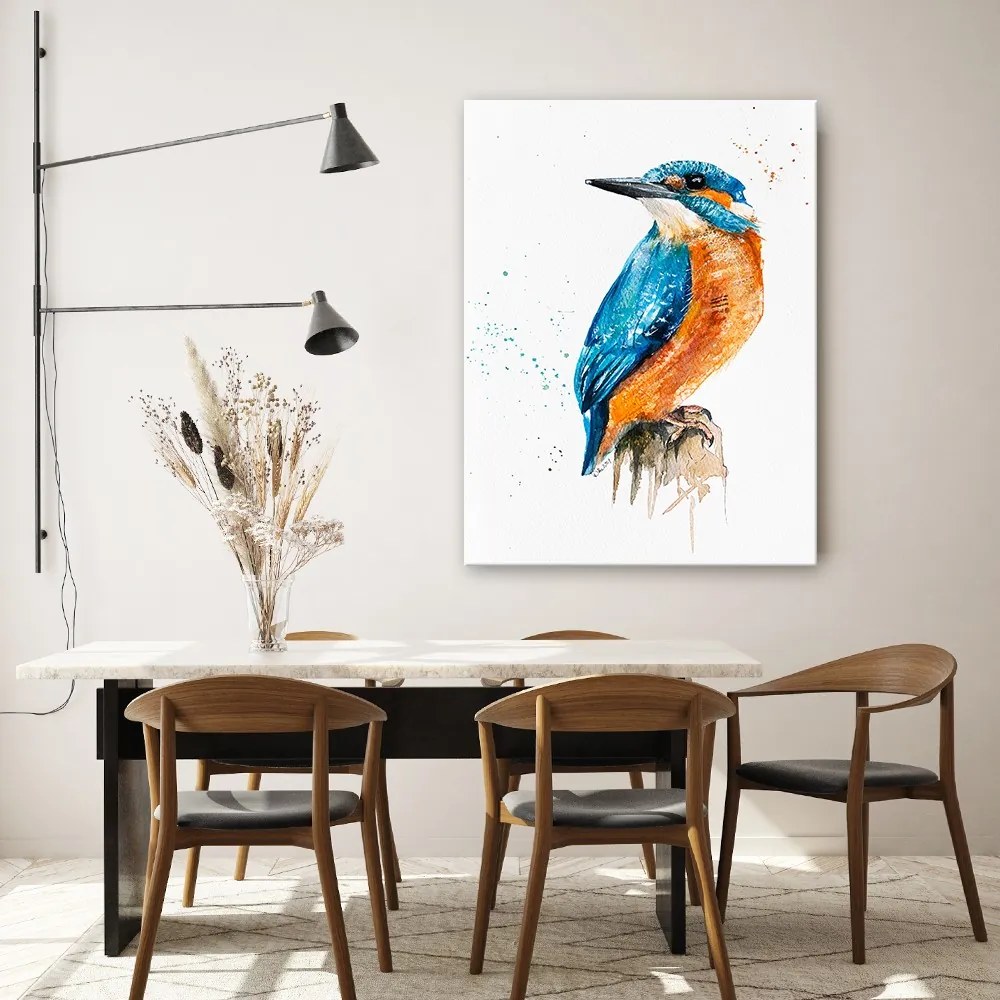 Gario Vászonkép Jégmadár - Dorota Martynska Méret: 40 x 60 cm