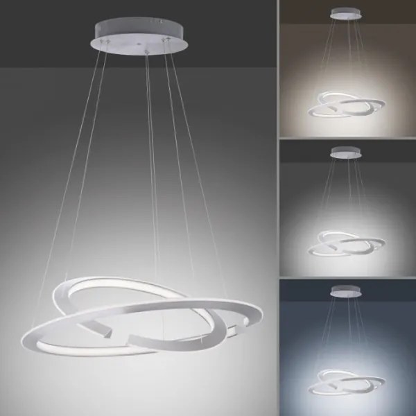 Paul Neuhaus 2491-55 - ALESSA LED dimmelhető függeszték 2x26W 230V DO