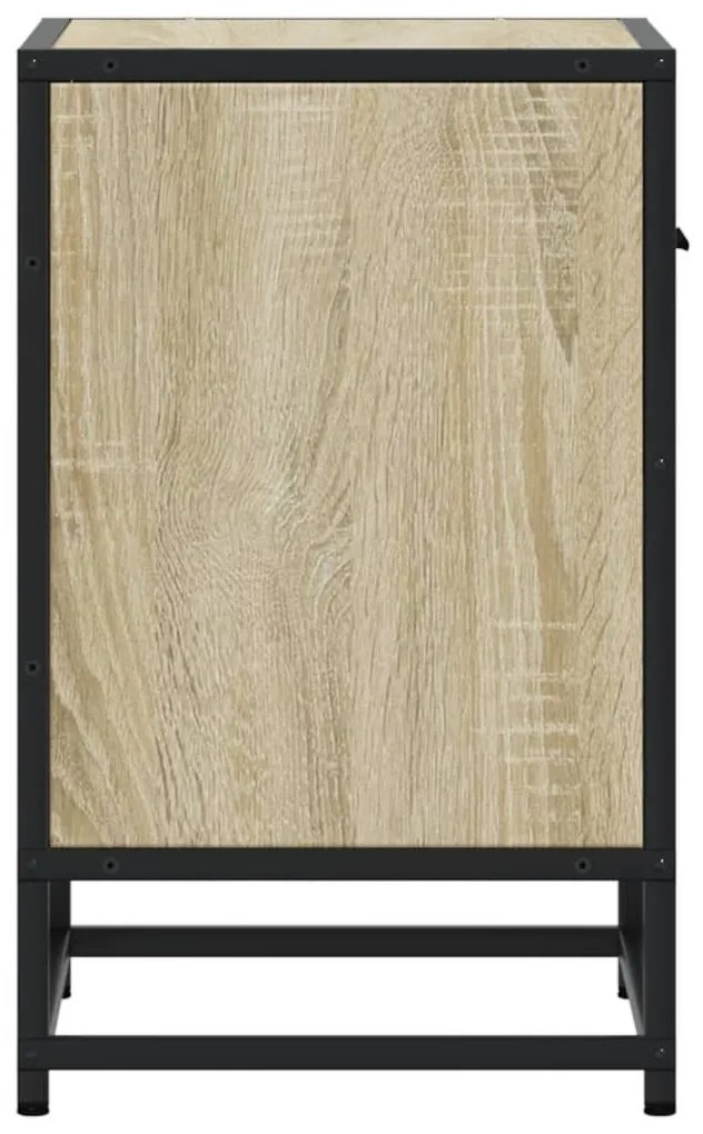 2 db sonoma tölgy éjjeliszekrény 40 x 31 x 50 cm