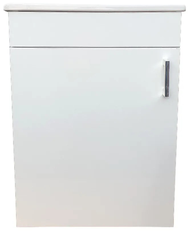 Viva STYLE NIKA - fali függesztett - fürdőszobabútor CeraStyle 71100 porcelán mosdóval 42 x 24 cm