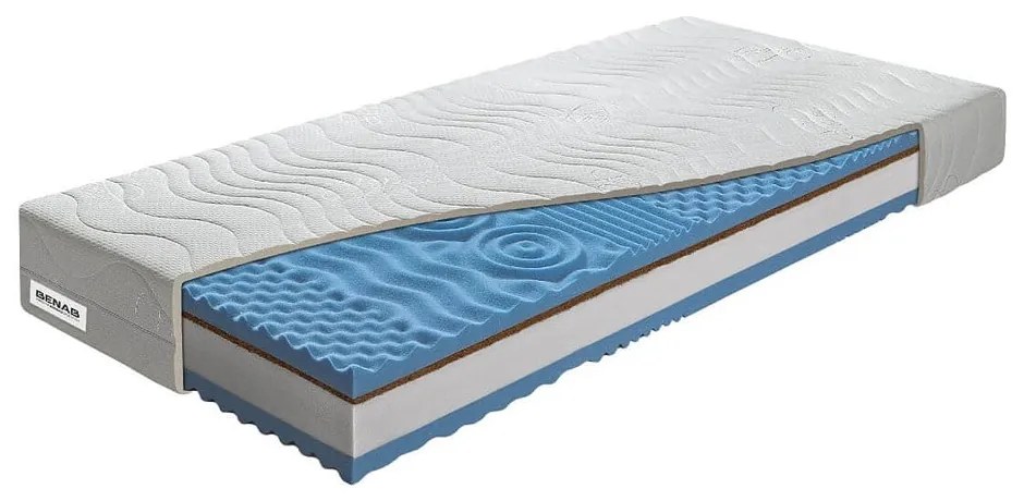 Közepes keménységű-extra kemény kétoldalas hab matrac 80x200 cm BonLife HARD – BENAB