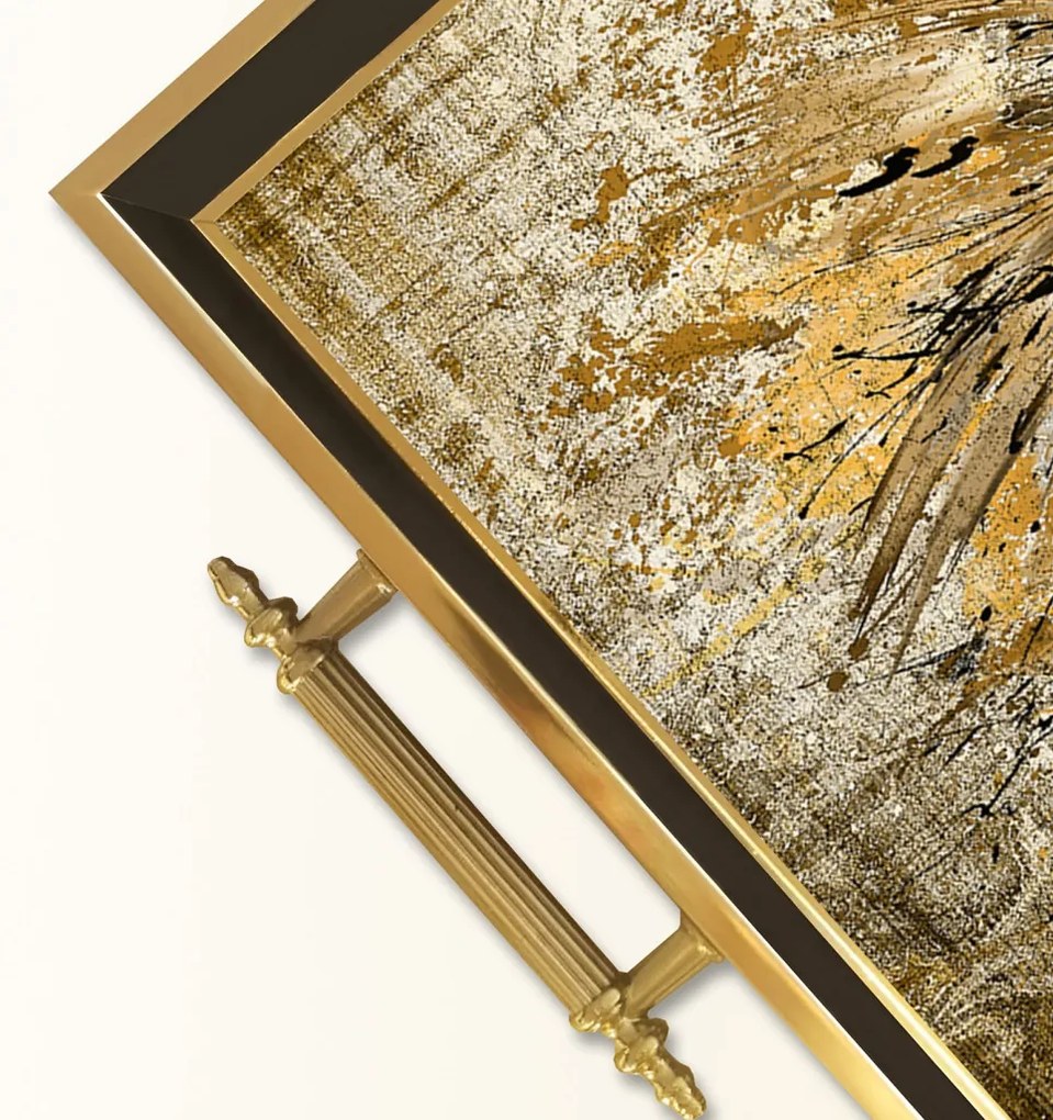 Üveg tálca, 38×24 cm – TPA9860