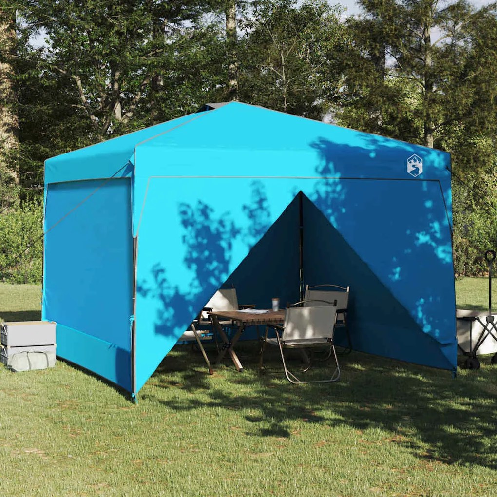Pop-up napernyő sátor Kék 300 x 300 cm szövet