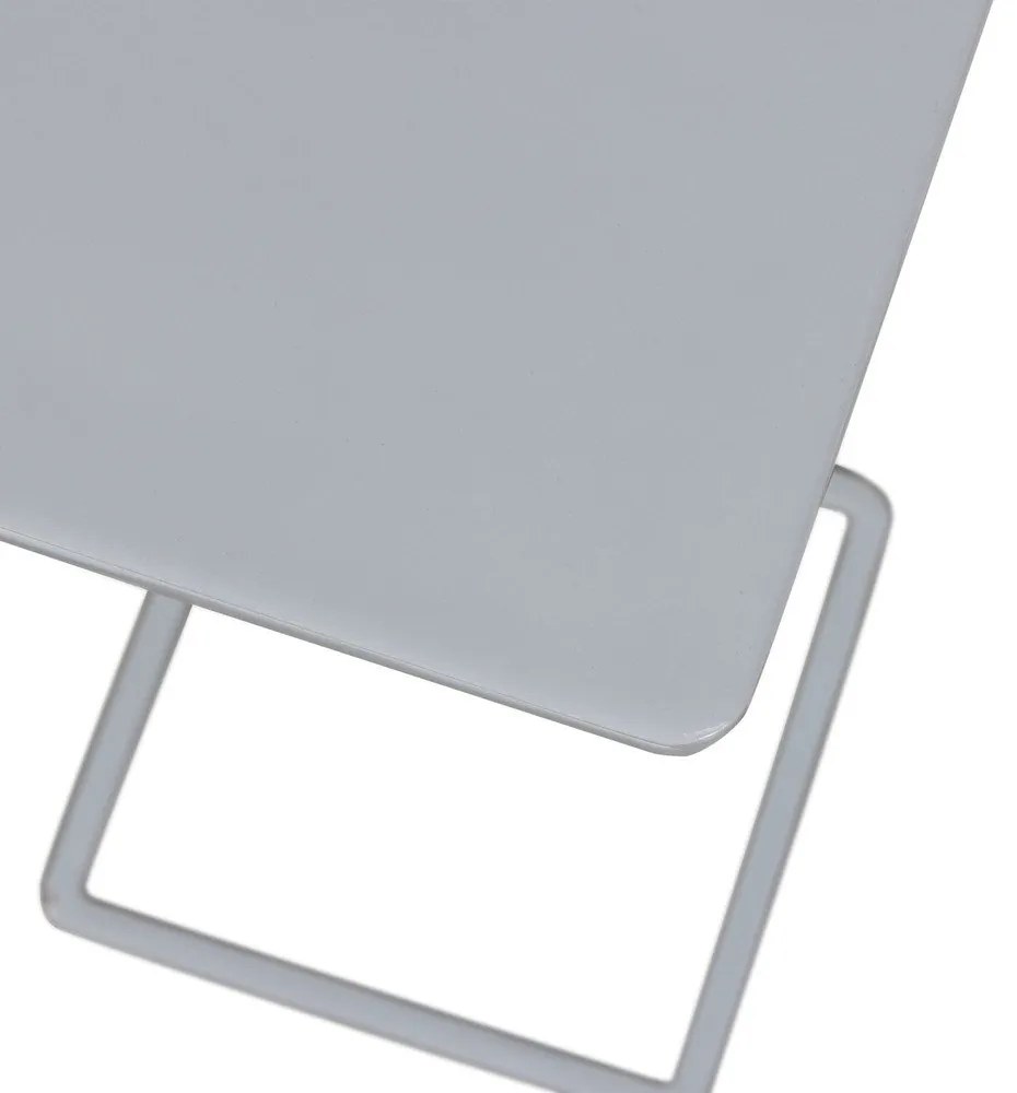 Fém tárolóasztal 22x22 cm Toste – WOOOD