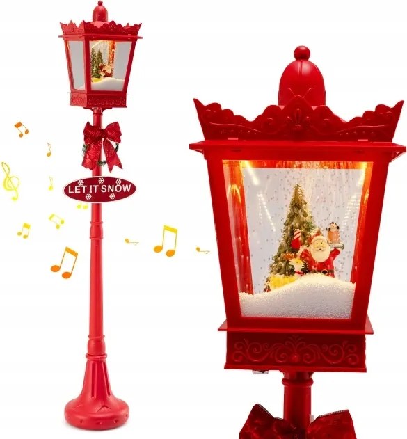 Karácsonyi Lámpa Meleg Fehér Led Lámpákkal 185 CM