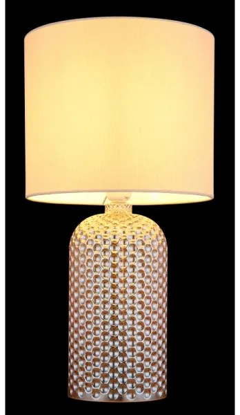 Globo 21735CH - Asztali lámpa SOFIA 1xE27/60W/230V bézs