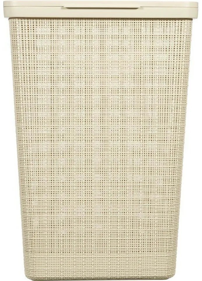 Curver szennyeskosár Jute 58 l, bézs