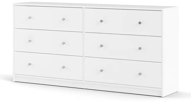 May fehér komód, 143 x 68 cm - Tvilum
