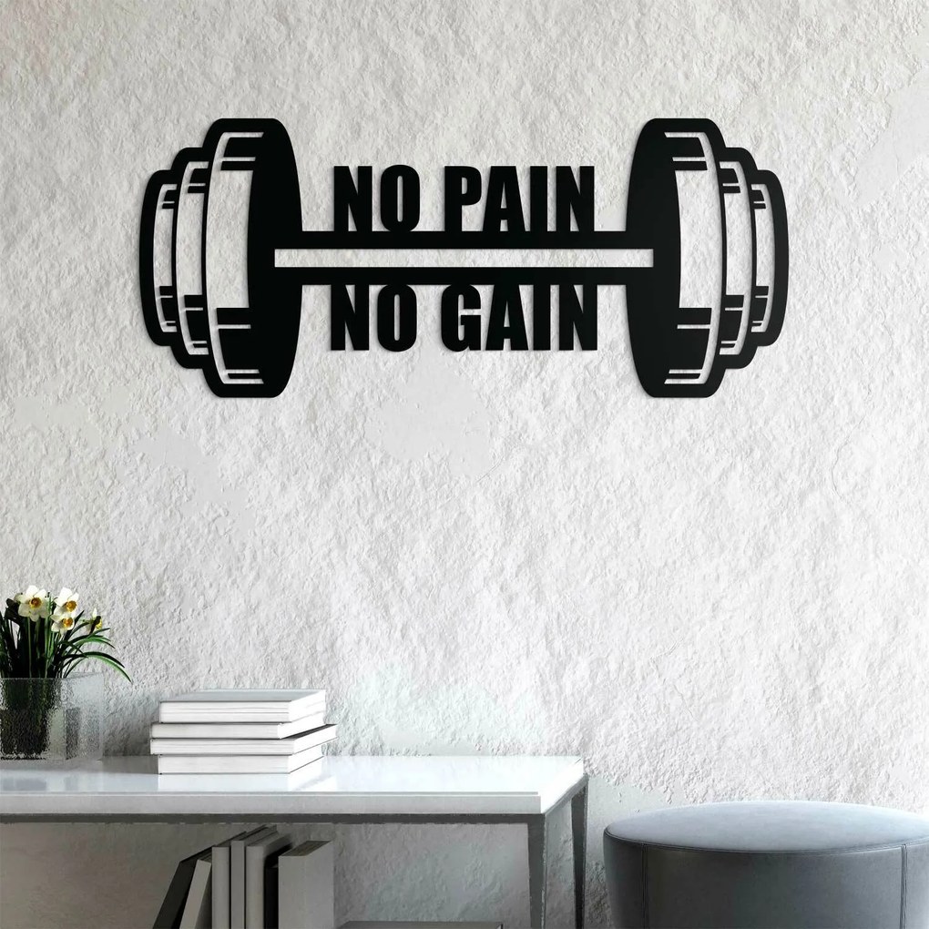 Motivációs idézet az edzésről - No Pain, No Gain