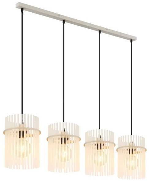 Globo 15698-4HB - Kábeles függeszték GORLEY 4xE27/60W/230V