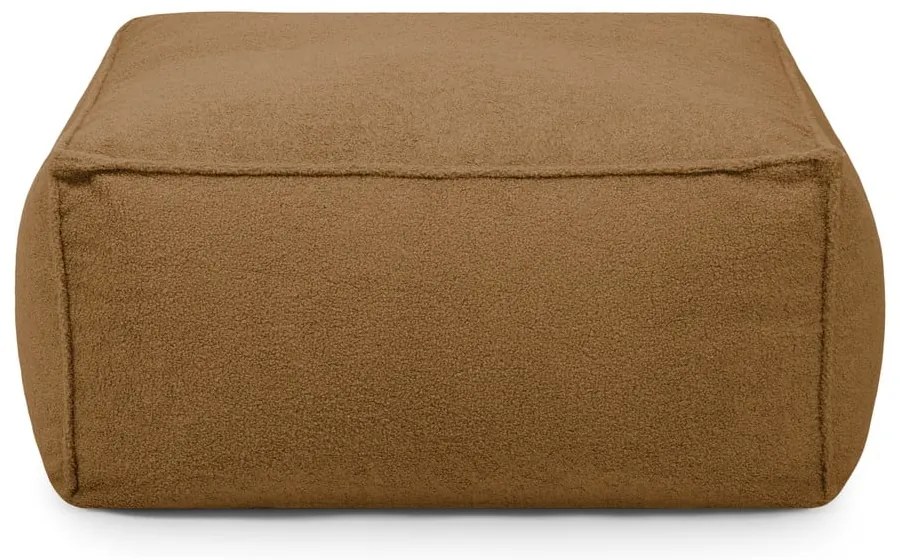 Barna buklé babzsákfotel Mass – SLOWDOWN