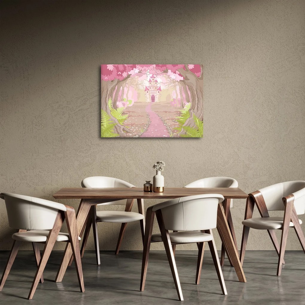 Kép - Utazás a rózsaszín királyságba (70x50 cm)