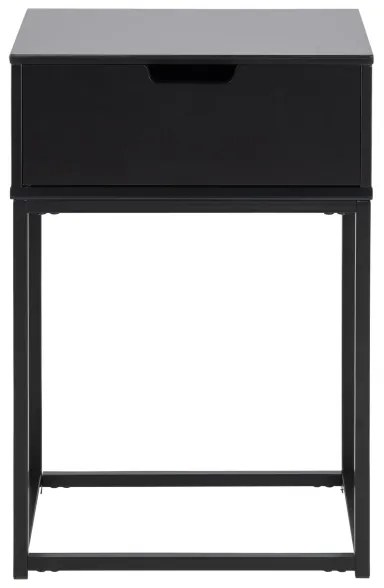 CARLY antracit éjjeliszekrény