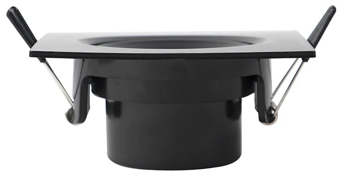 3 db-os beépített spotlámpa készlet fekete LED-del, 3 fokozatú dimmerrel - Miu