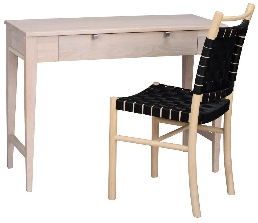 Fulla matt lakkozott tölgyfa konzolasztal - Rowico