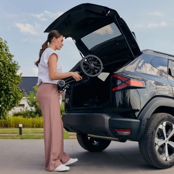 Lionelo - 3 az 1-ben kombinált babakocsi MIKA PLUS Olíva zöld