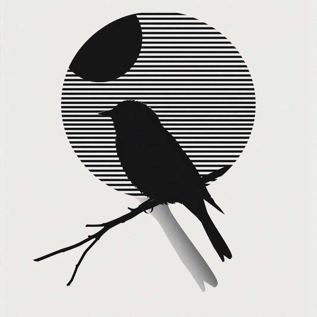 Poszter 20x20cm Kontraszt Karcsúság