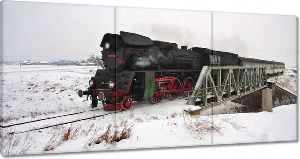 Vászonkép 60x30 Gőzmozdony Ol 49-59