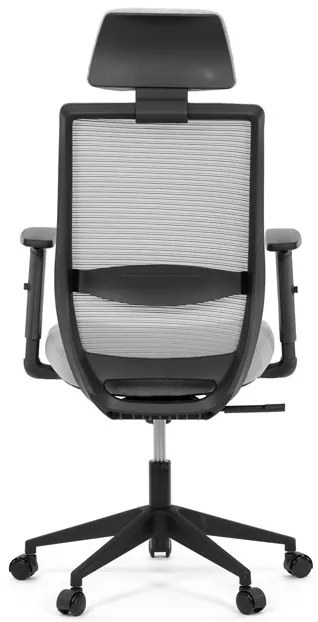 Szürke hálós irodai szék szinkronmechanikával. KA-V3329 GREY