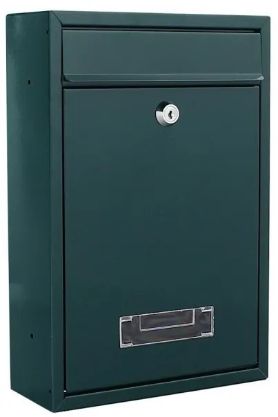 T02941 Tarvis postaláda zöld színben 320x215x90mm