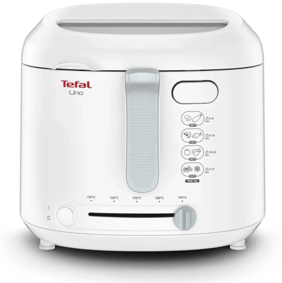 Tefal - Fritőz 1,8 l FRY UNO 1475W/230V fehér